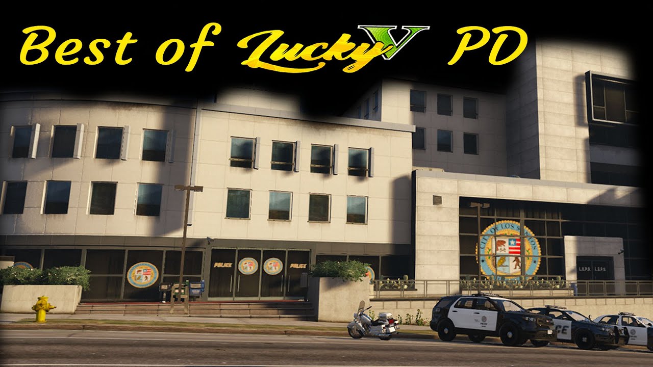 Best of LuckyV PD #8 👮 Cringen führt zu Unfällen. 🚓