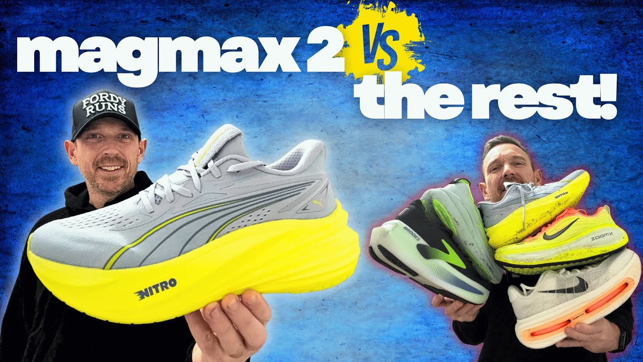 PUMA MAGMAX NITRO 2 против Nike Vomero+ и других кроссовок Max Stack!
