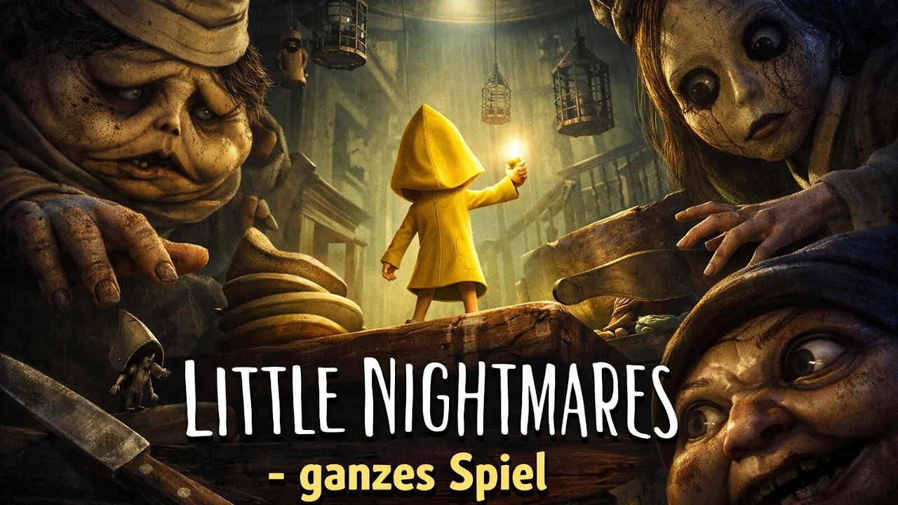 Little Nightmares Enhanced Edition | Gameplay | ganzes Spiel - Xbox