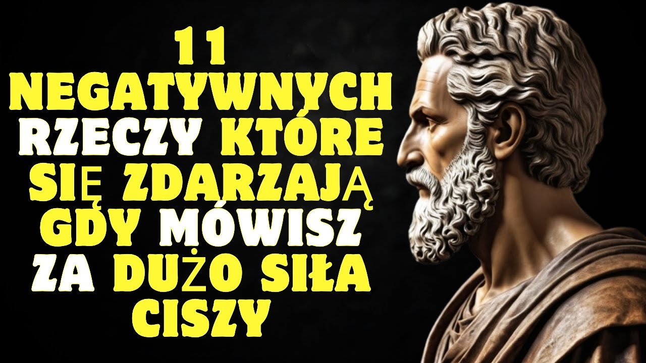 11 negatywnych rzeczy które się zdarzają gdy mówisz za dużo siła ciszy | Stoicyzm