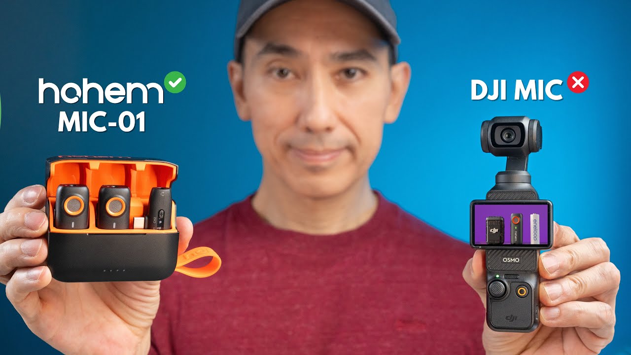 Hohem Mic-01 vs DJI Mic 2. Is it better for your DJI Pocket 3 or Smartphone?