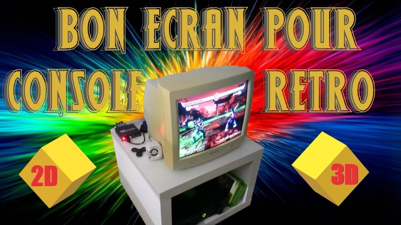 une ALTERNATIVE au écran CRT PRO pour le RETROGAMING et pas cher!