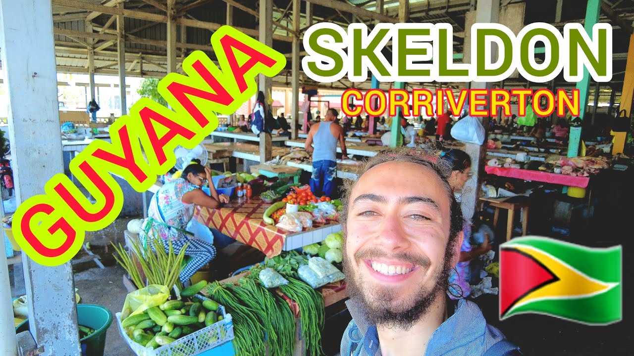 QZTours in SKELDON 🇬🇾 GUYANA | East Berbice, Corriverton. Skeldon Market & more!...