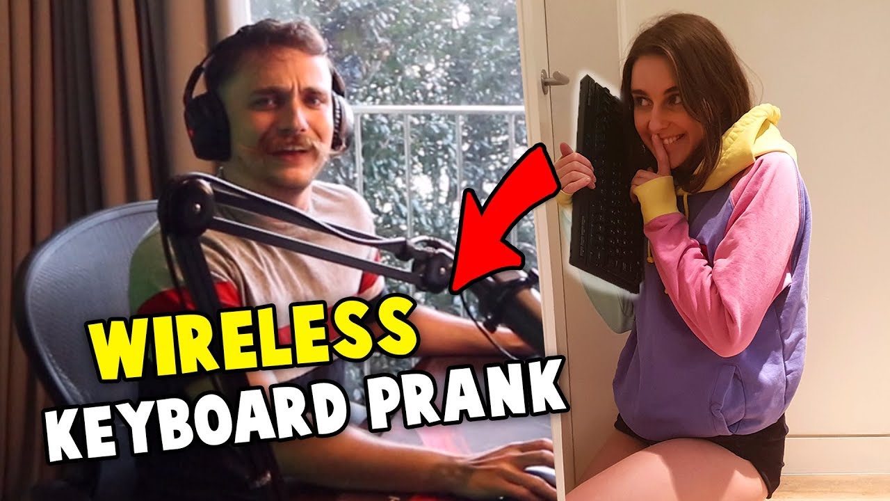 Wireless Keyboard PRANK ft. Cray