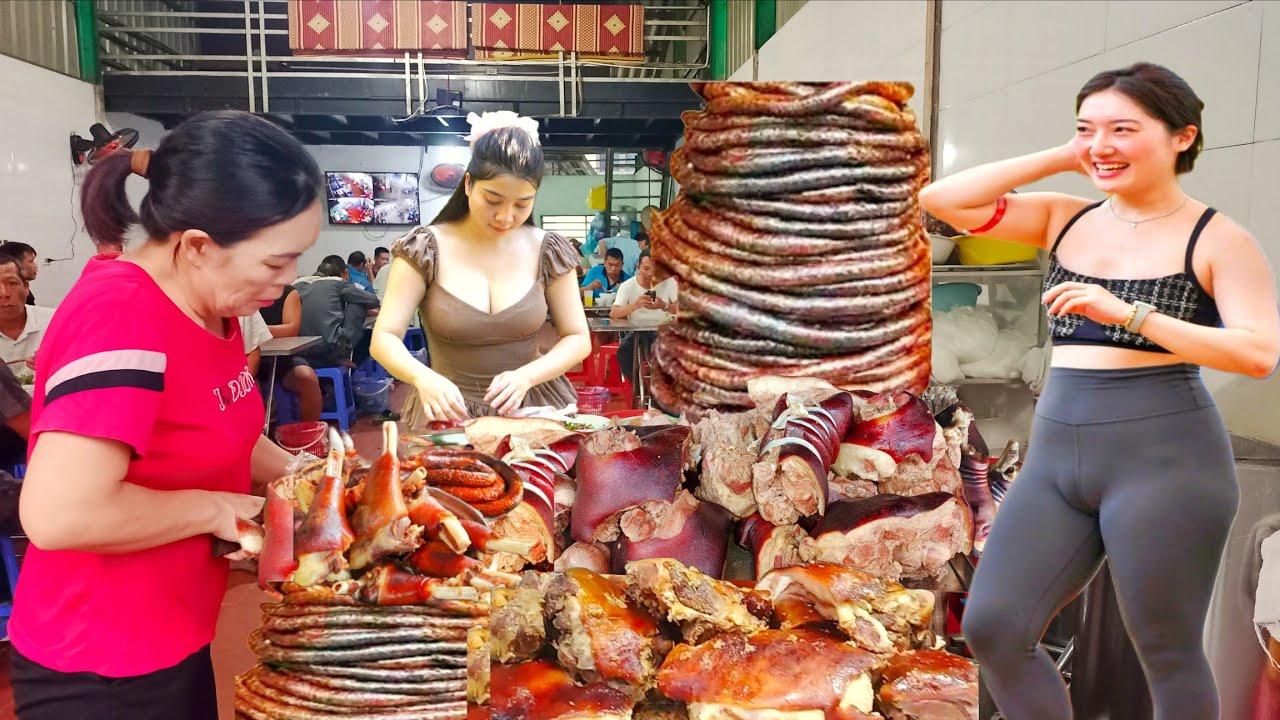 NHÌN THẤY QUÁN BÚN CHÓ QUÁ KHỦNG KHIẾP NGÀY BÁN TRÊN 300 CÂN THỊT CHÓ HẤP CẢ DÂN KÉO NHAU ĐẾN ẦM ẦM