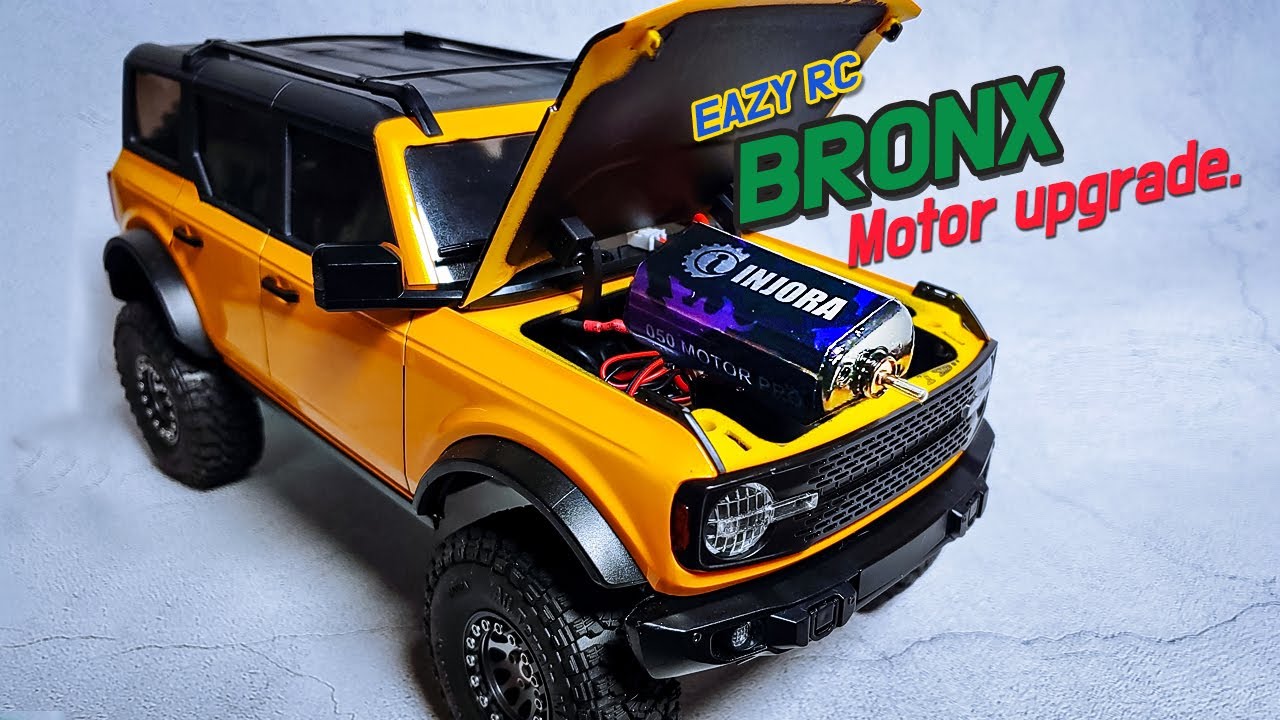 rc cars / EAZYRC bronx 모터 업그레이드.  / EAZYRC BRONX ford bronco Motor upgrade.