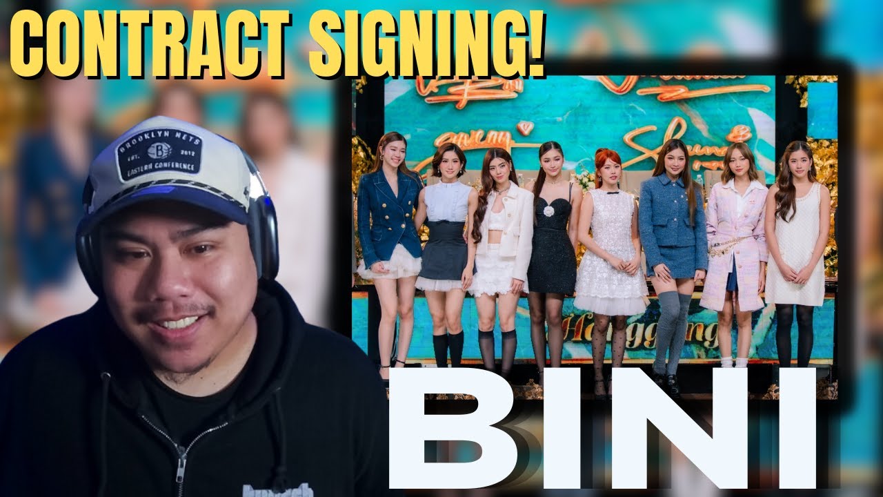 THIS IS SO EMOTIONAL! ♥️ BINI - Kapamilya Hanggang Dulo Contract Signing REACTION!