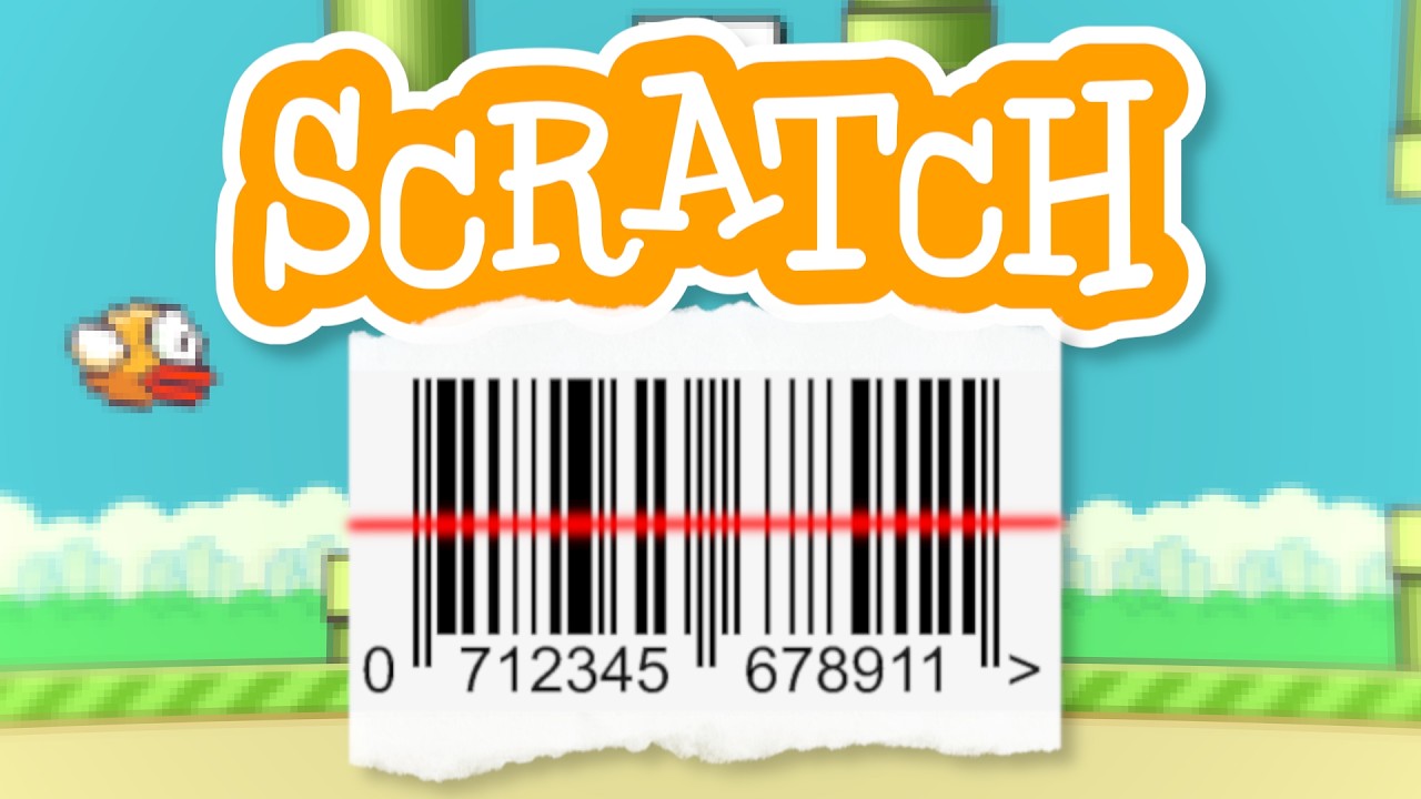 I Made a Scratch Game with a Barcode Scanner...