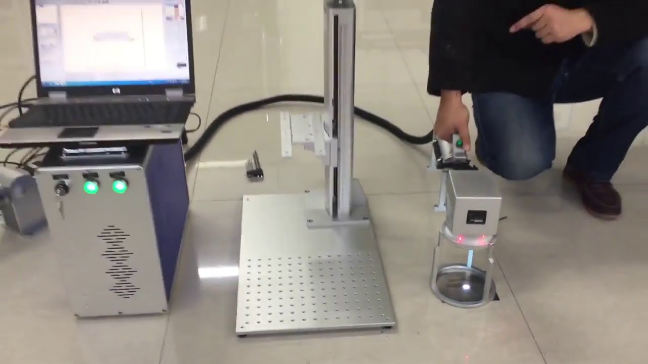 El tipi Taşınabilir Lazer Markalama Makinesi