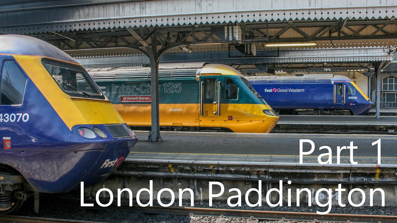 Trains at London Paddington - Part 1