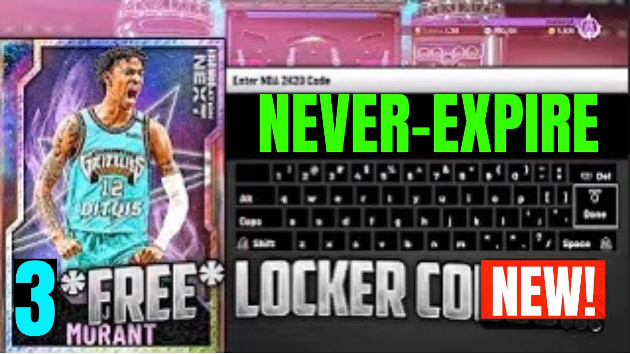 *3* LOCKER CODES That NEVER EXPIRE! NBA 2K20