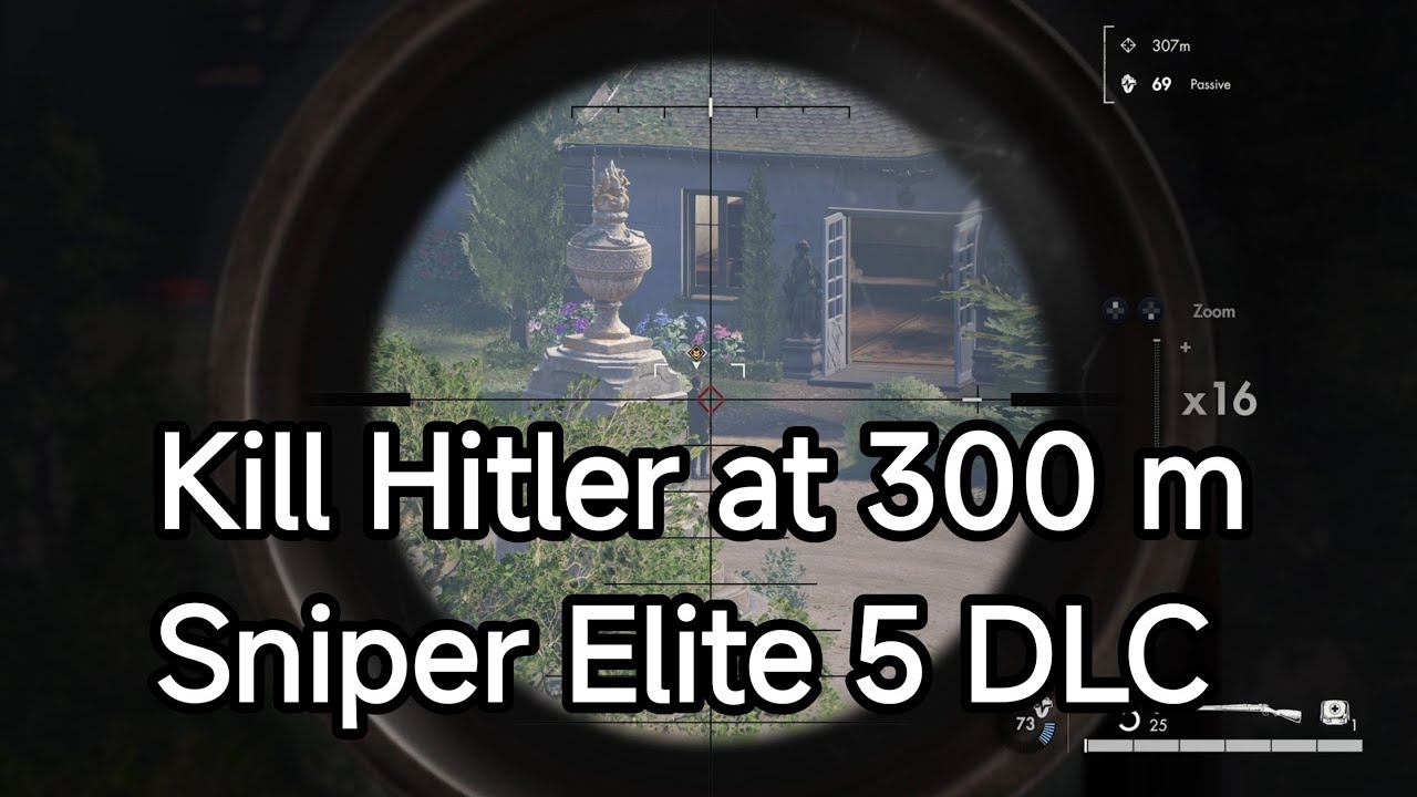 Sniper Elite 5 -  DLC From Führer Away achievement Guide