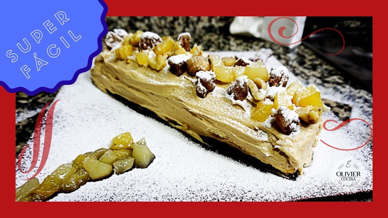 🤶 BRAZO DE GITANO con CREMA DE CASTAÑA y marron glace ☃️ [RECETA NAVIDEÑA]