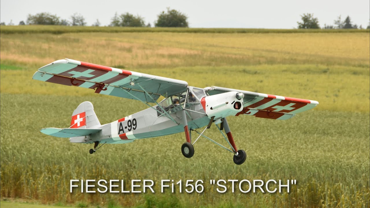 Fieseler Fi156 Storch scale 1/3,5 Huttwil