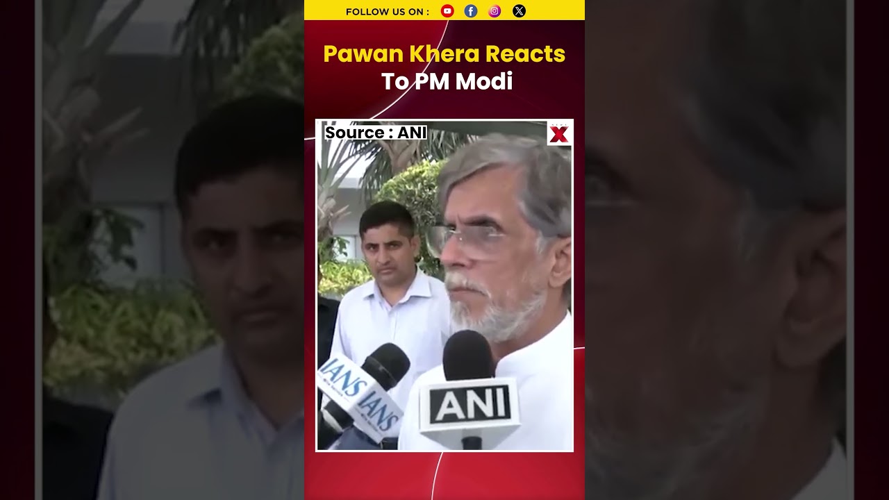 #Watch Congress MP Pawan Khera Reacts to PM Modi Forgiving &lsquo;Abusive&rsquo; Protester Remark