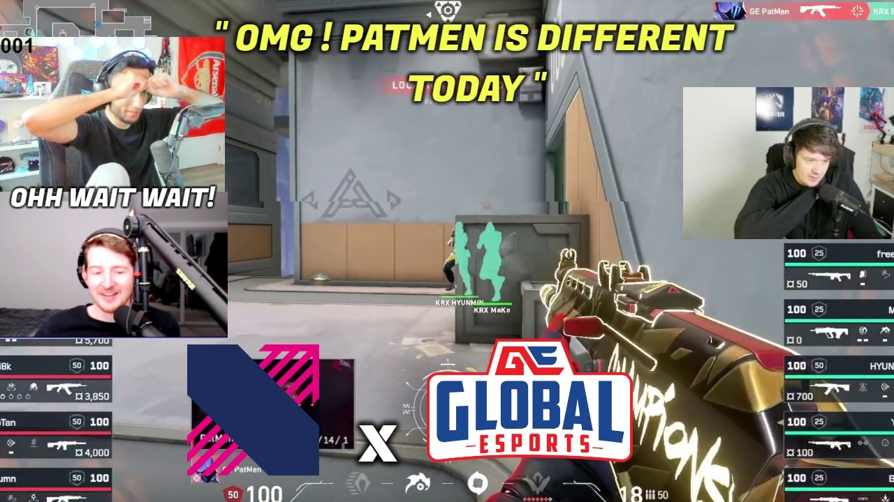 30 Minutes of Streamers React to GE vs KRX CRAZY Moments in VCT Pacific Stage 2