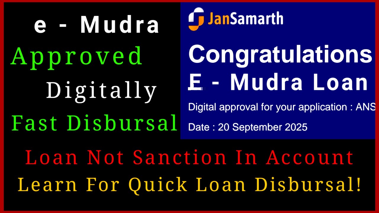 NAGAMESE:🚀How To Apply For ₹50,000 e-Mudra Loan Online 2025! Instant Funding For Your Small Business