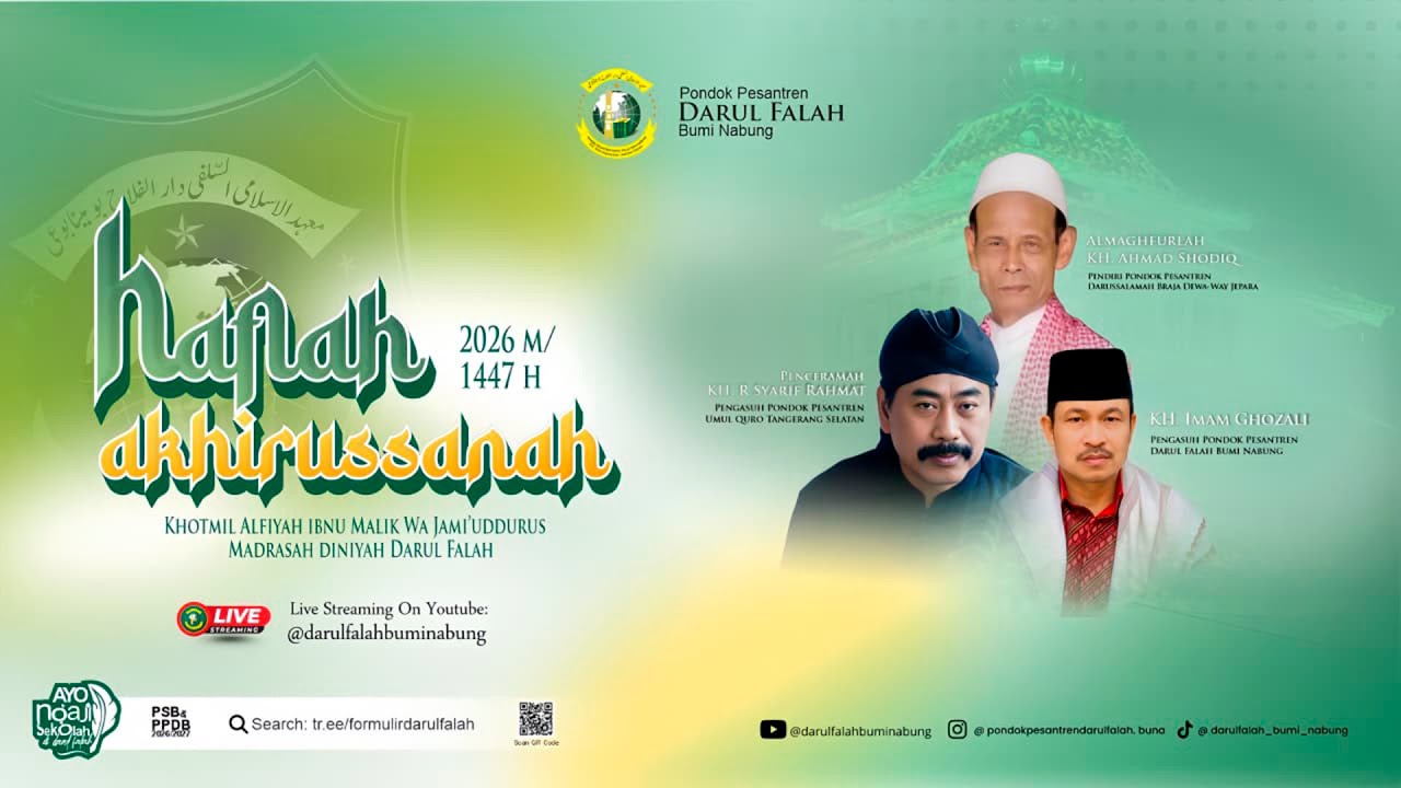 Haflah Akhirussanah Madrasah Diniyah Darul Falah Bumi Nabung