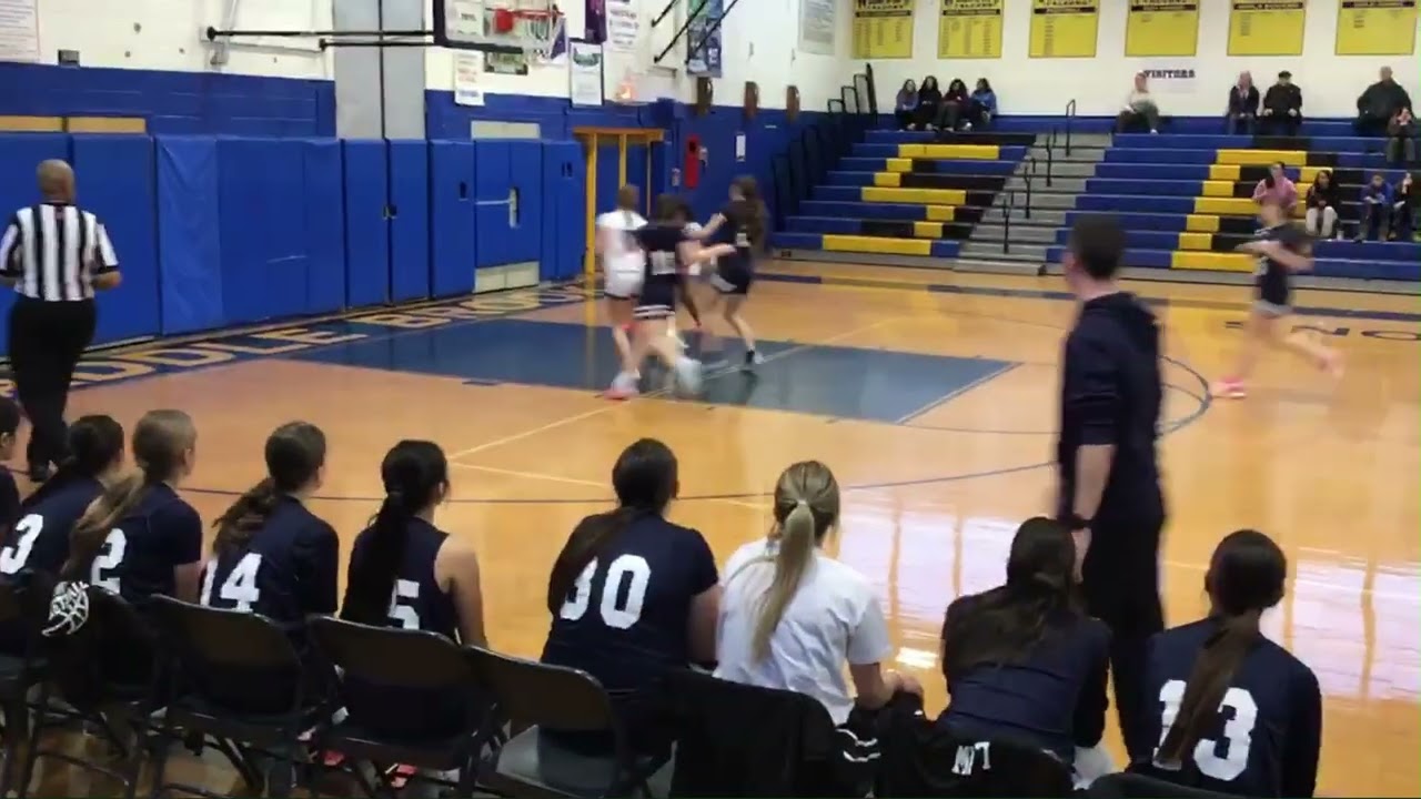 Mary Help of Christians Academy vs Saddle Brook HS #girlsbasketball #basketballball