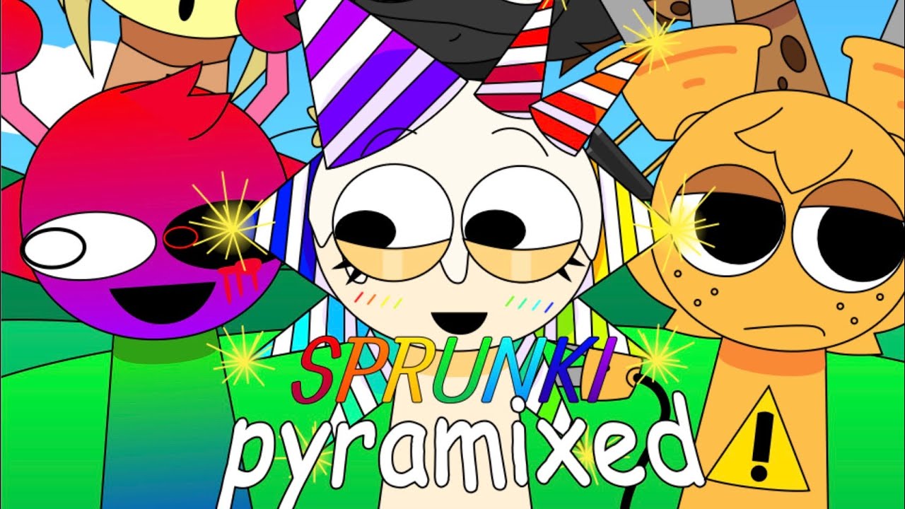 “Exposed” (sprunki PYRAMIXED Mix)