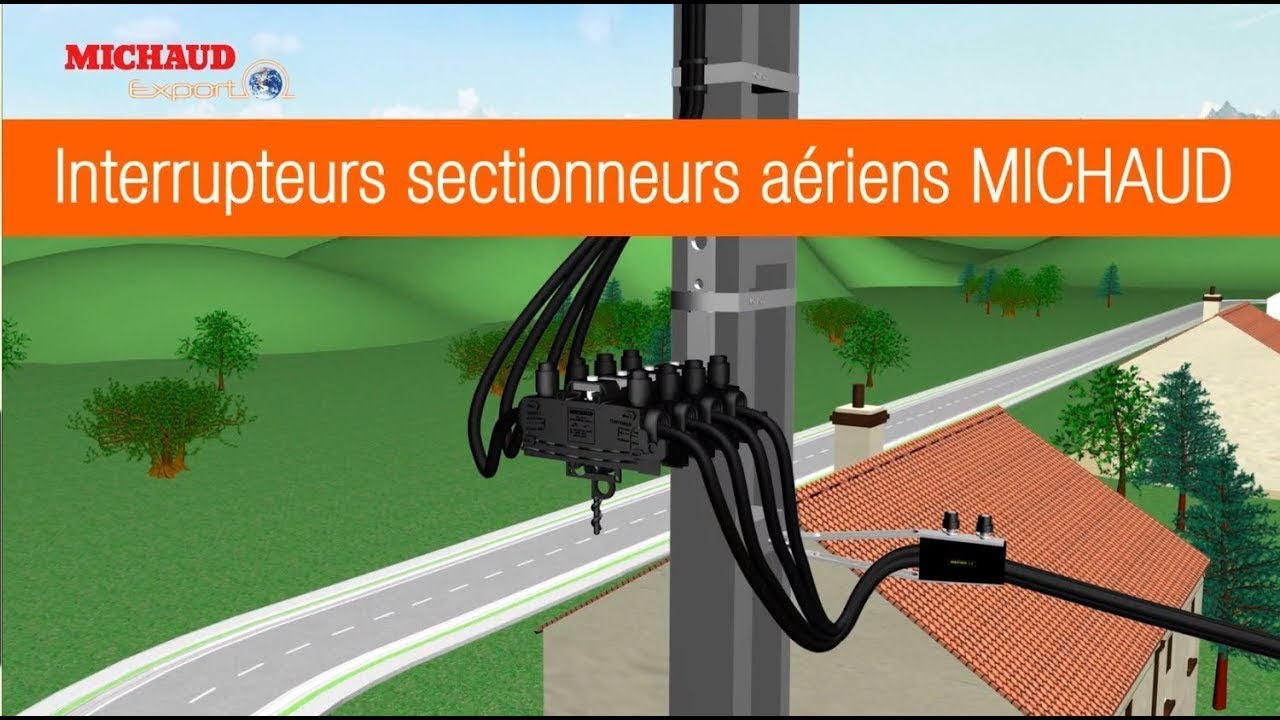 Interrupteurs Sectionneurs Aériens MICHAUD