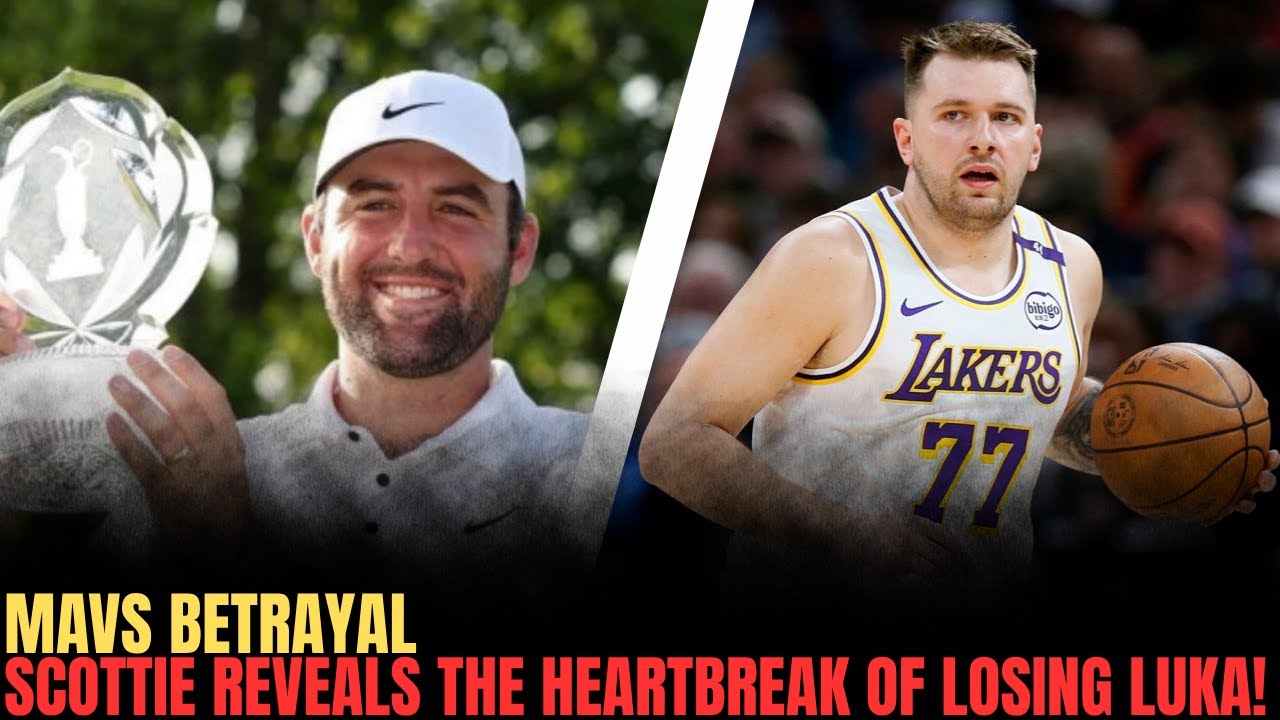 Scottie Scheffler’s SHOCKING Confession About Luka Dončić Trade That Left Him HEARTBROKEN!