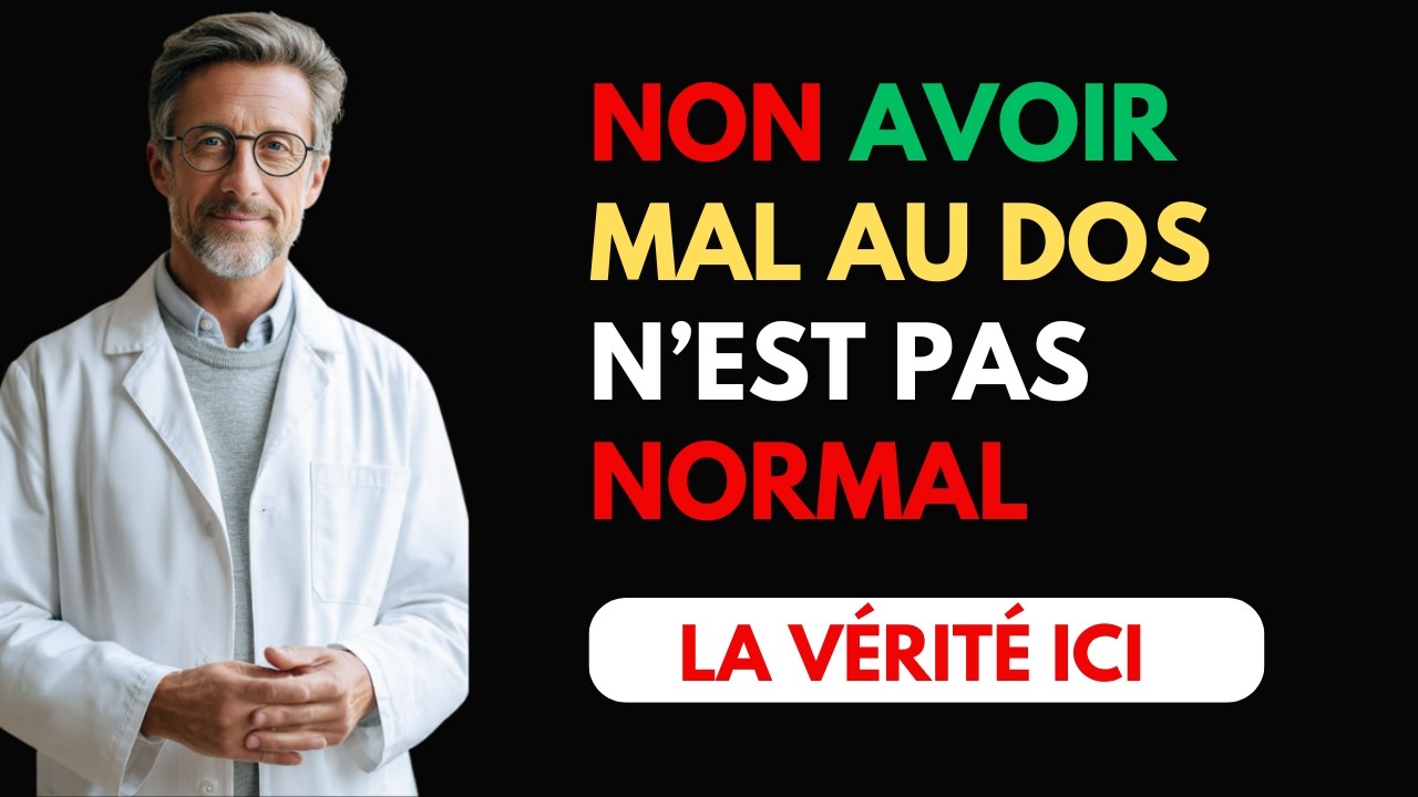 MAL DE DOS après 60 ans ? Ce n'est PAS l'âge ! (La vérité que personne ne vous dit)