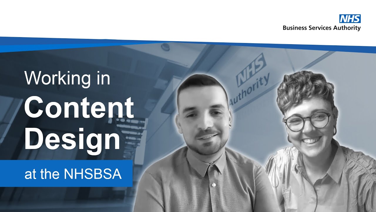 Working in Content Design at the NHSBSA