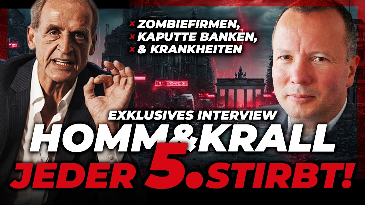 HOMM & KRALL ⚠️ Immobilien kollabieren, Zombiefirmen kippen & chronische Krankheiten explodieren‼️