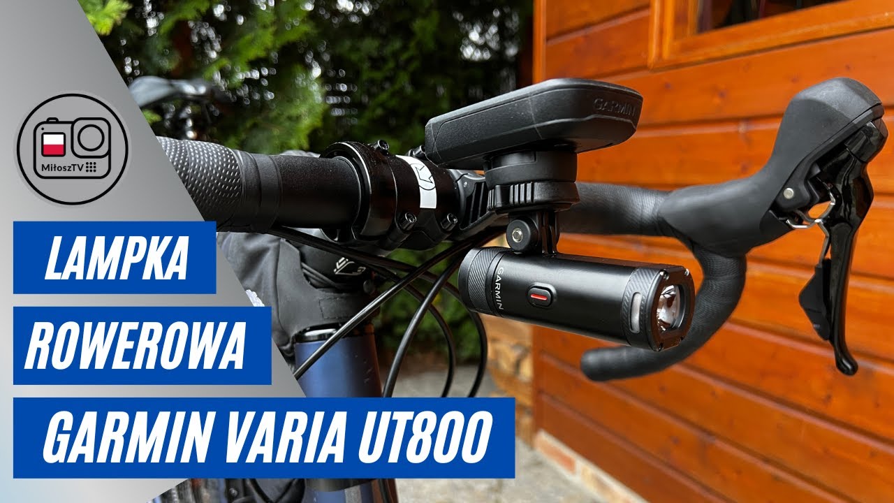 Lampka ROWEROWA Garmin VARIA UT800 | Moja opinia
