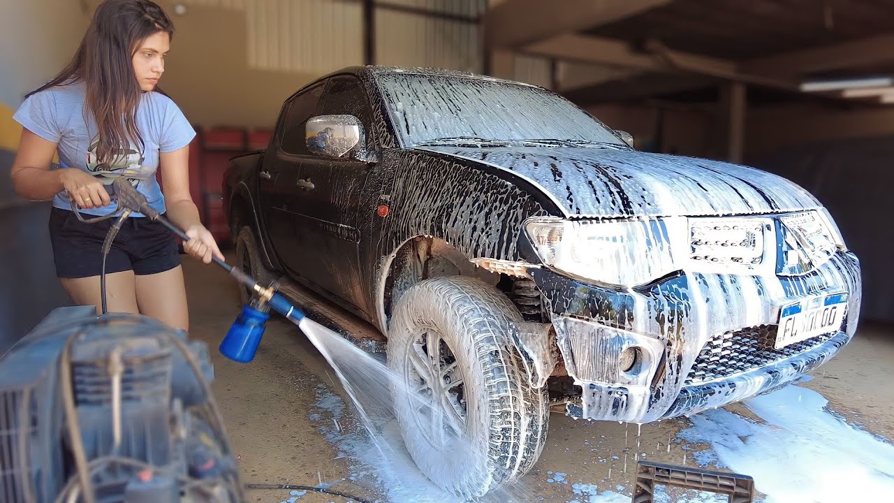 Criei coragem para Reformar minha L200 Triton ! EP1