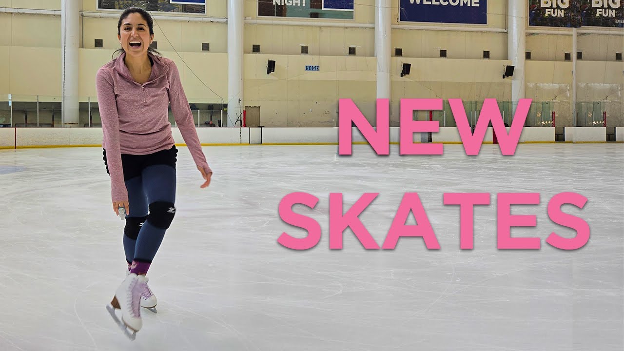 Breaking In New Figure Skates ⛸️ | First Practices on Ice, Fit, Pain & Honest Review