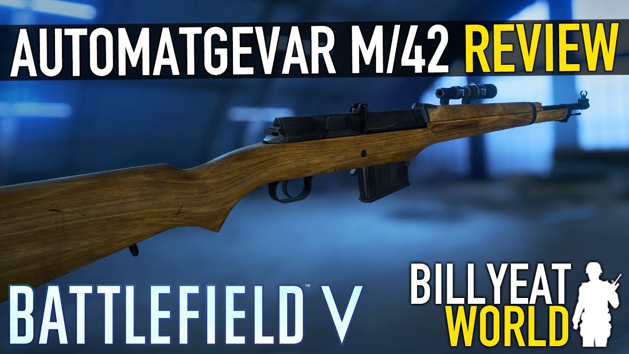 AG M/42 - New Tides Of War SLR | BATTLEFIELD V (Weapon Review / Guide)