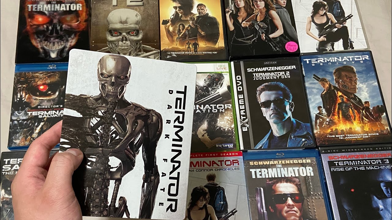 Terminator Collection with Dark Fate Steelbook