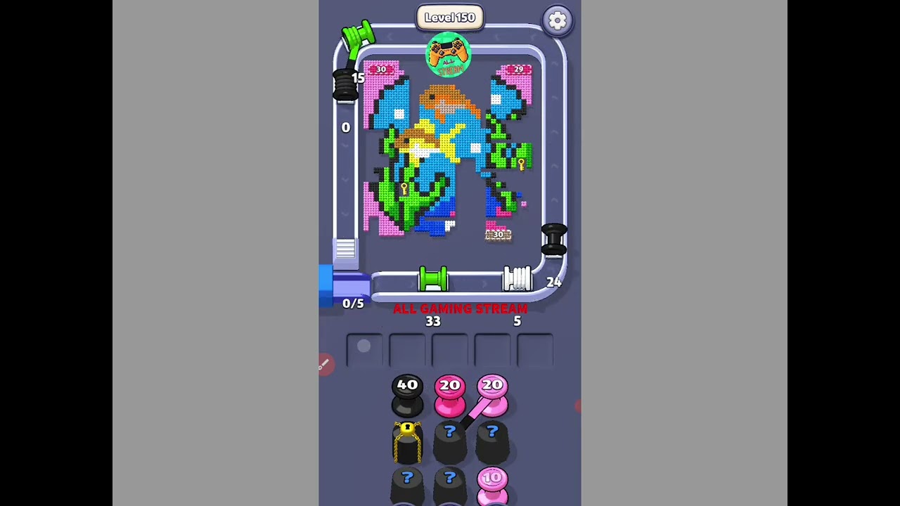 Yarn Flow Level 150 Gameplay 