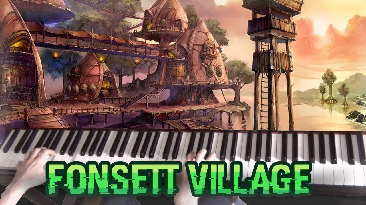 🎹 Fonsett Village (Day) on Piano (Xenoblade Chronicles 2)