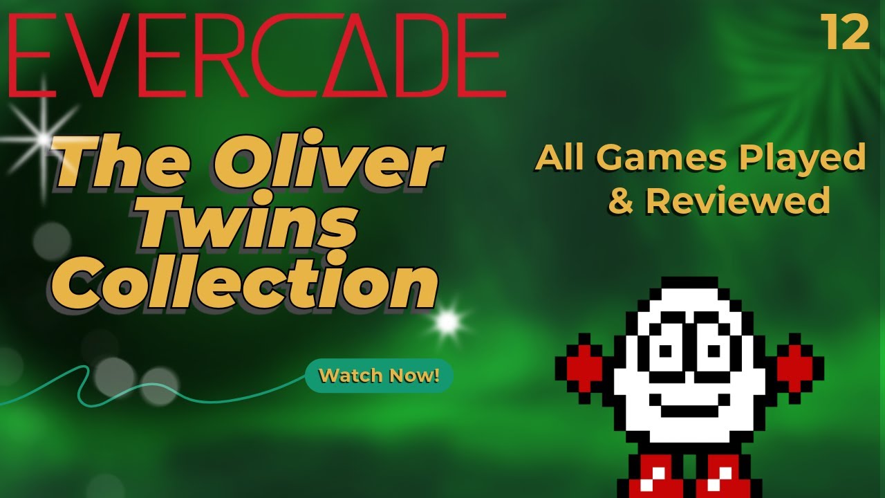 Evercade Oliver Twins Collection -  All Games Played & Reviewed (Legacy Cartridge)