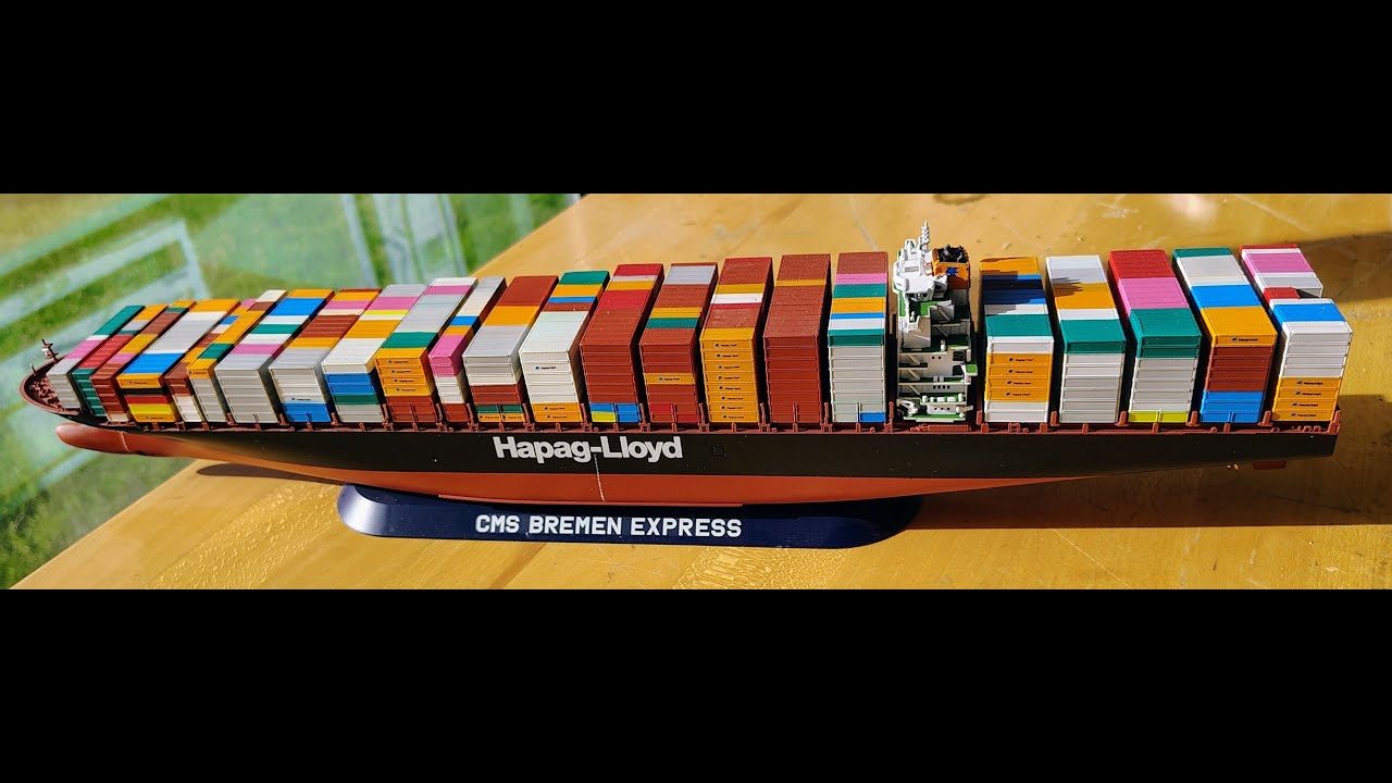 Part 6, Scalefinishes builds the Revell-Germany 1/700 Colombo Express.