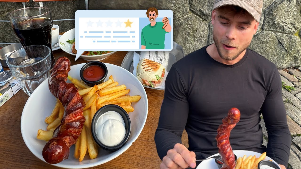 Klobása za 350kč na Náplavce- Nejhorší Restaurace v Praze