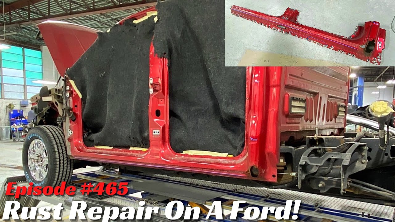 RUST REPAIR ON A FORD!