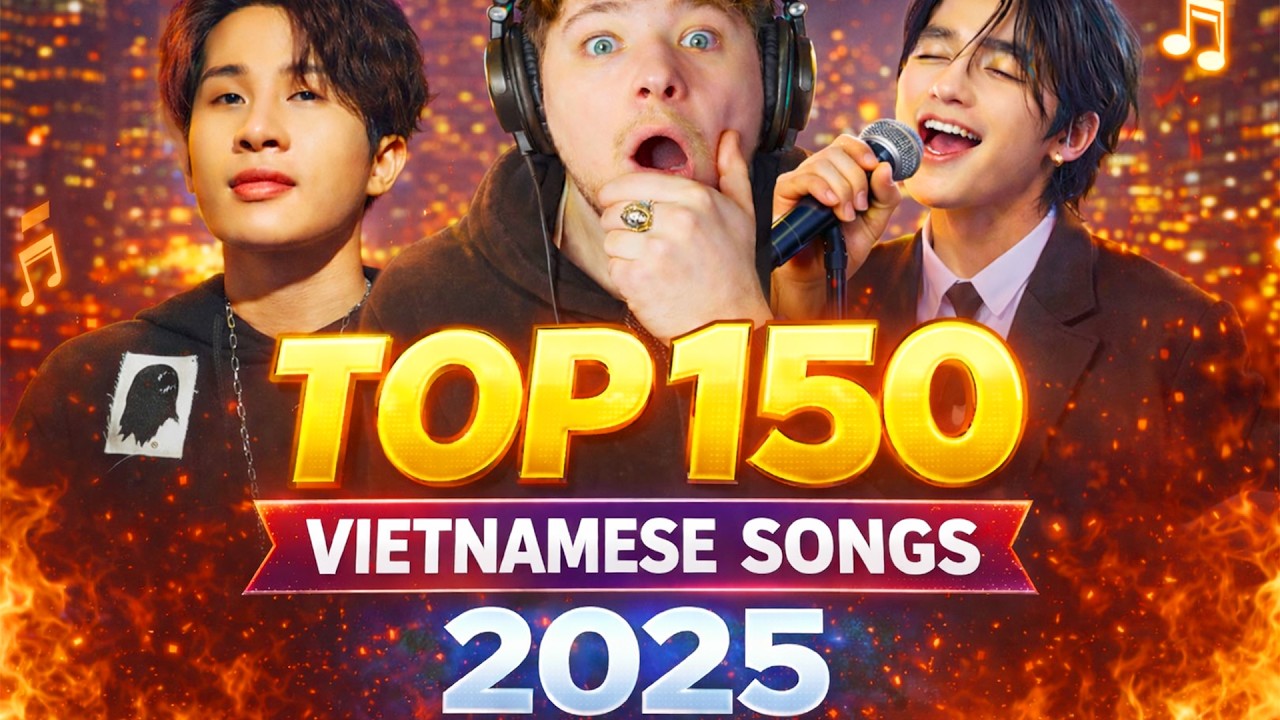 EUROPEAN реагирует на топ-150 самых просматриваемых V-pop песен всех времен на YouTube