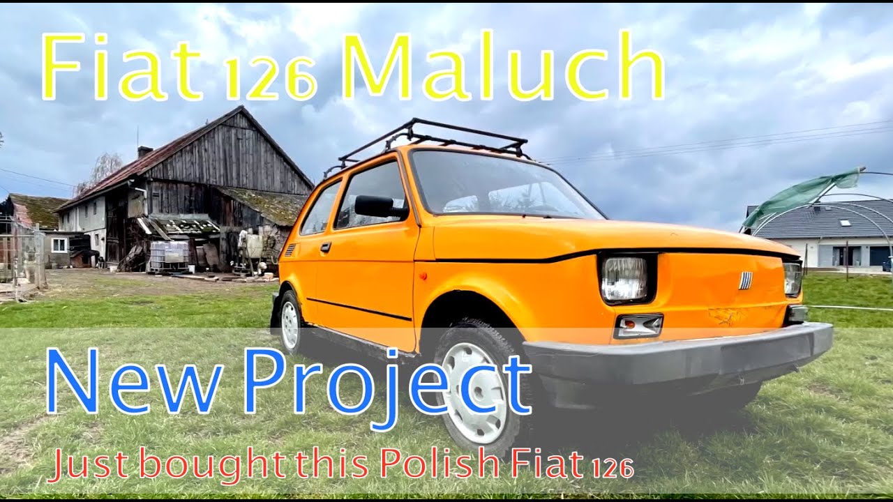 Fiat 126 el - I just bought my Polish project car Maluch - Its a bit broke!