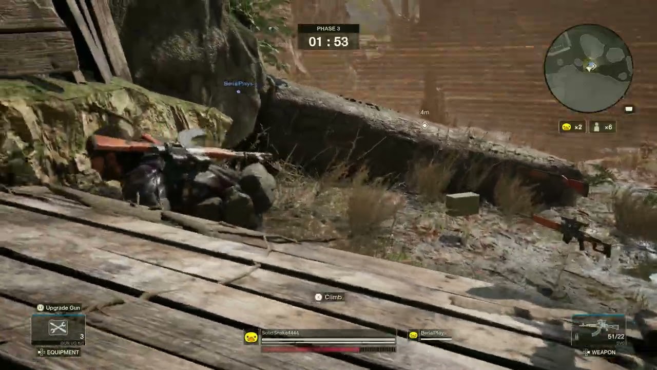 Last Second Out of Bounds Victory! Metal Gear Solid Delta Multiplayer