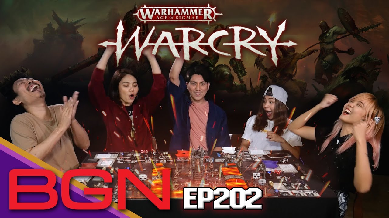 BGN บอร์ดเกมไนท์ EP202 อยาก Wargame เริ่มที่ Warcry อย่างมัน By Legendary Wargame