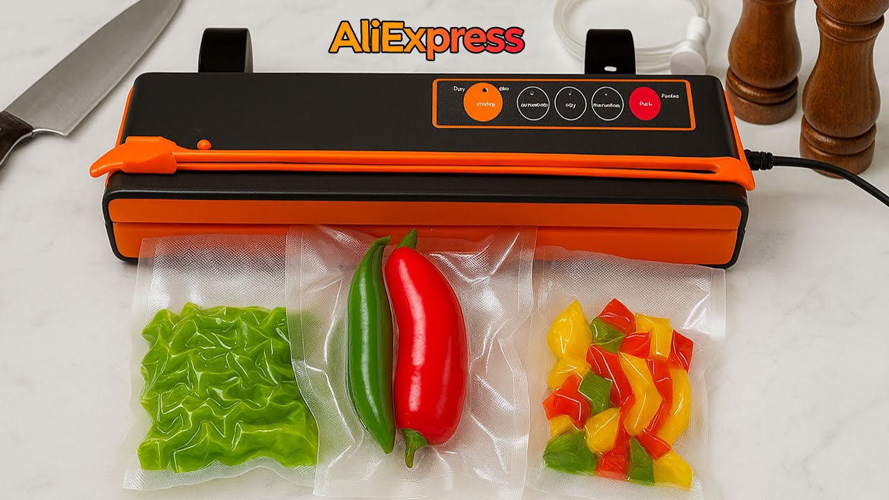 🟠 Вакууматор с #AliExpress — полезная находка на кухню!