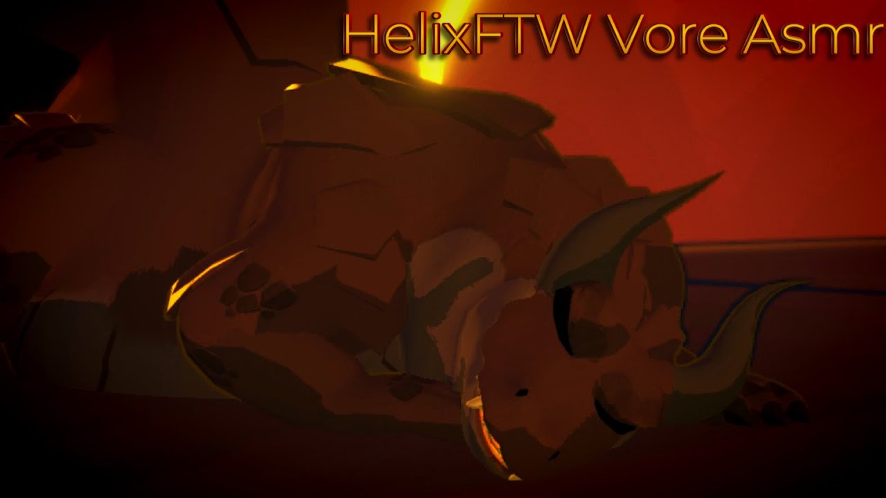 HelixFTW Vore Asmr || Sloshing around in GridIron's pot-belly.