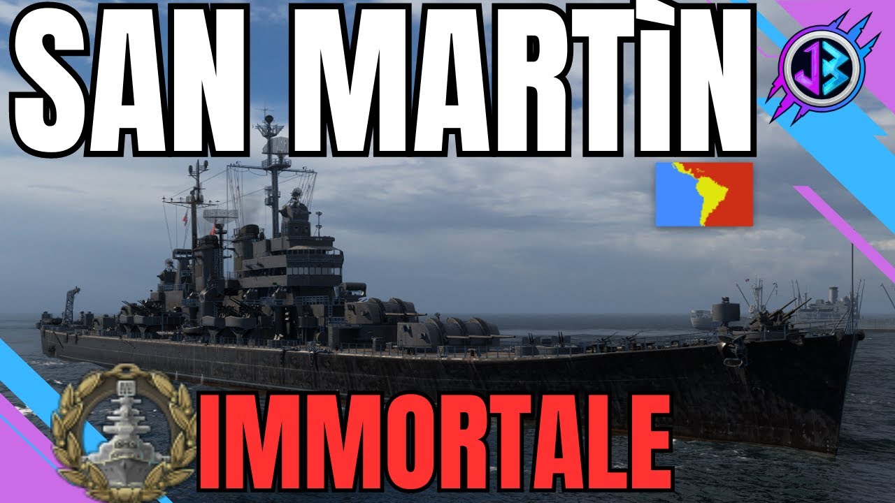 SAN MARTIN - La nave con le riparazioni più potenti del gioco - World of Warships