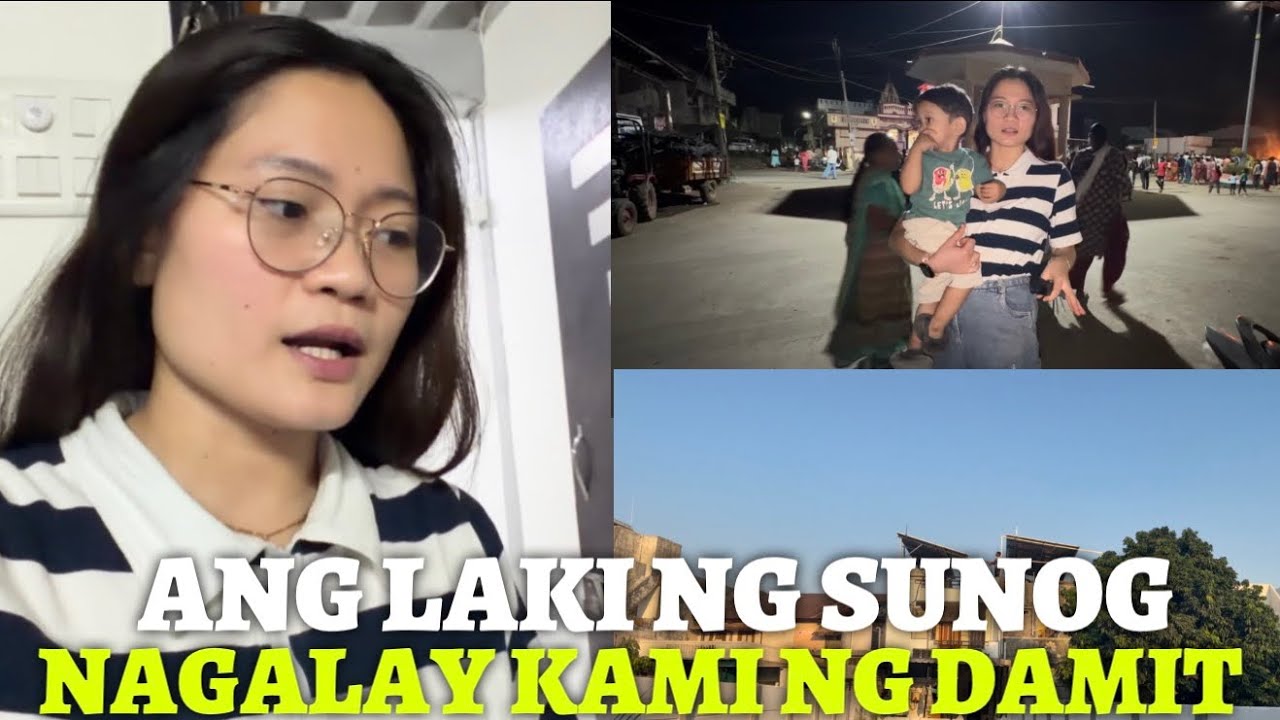ANG LAKI NG SUNOG! NAG-ALAY KAMI NG DAMIT 