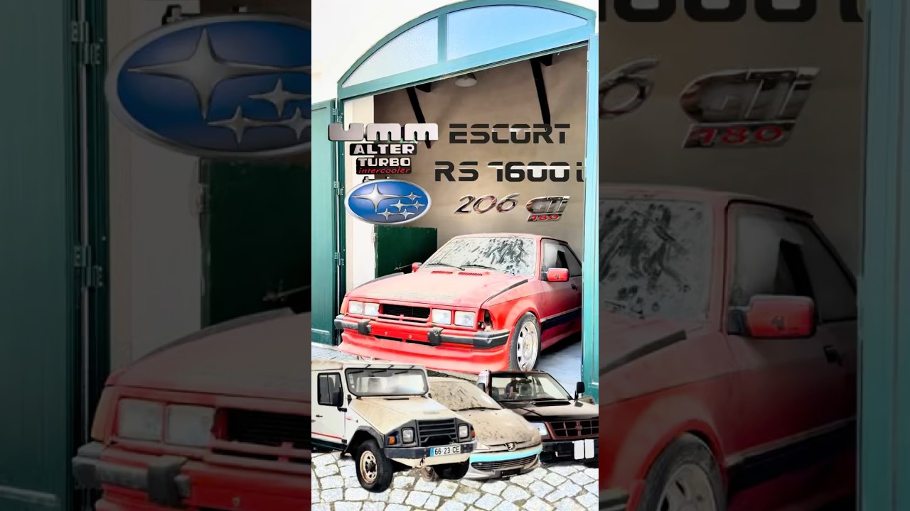 Ford Escort RS1600i Barn Find | UMM Alter II Turbo | 206 GTI | Subaru Forester ⚒️🧰
