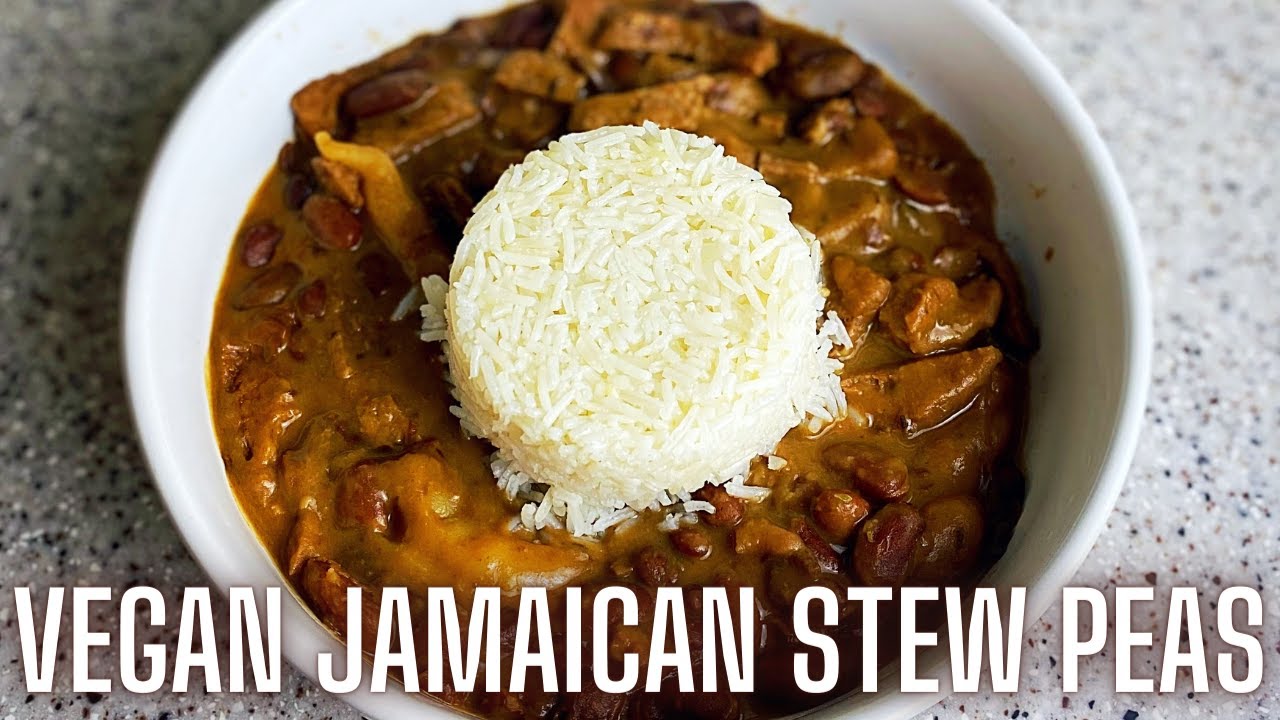 VEGAN JAMAICAN STEW PEAS | Katie Makes It Vegan